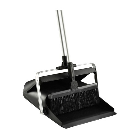 Pelle aéroport basculante + balayette noir PREMIUM