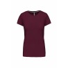 K380 - T-shirt col rond manches courtes femme