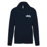 Sweat-shirt zippé capuche unisexe