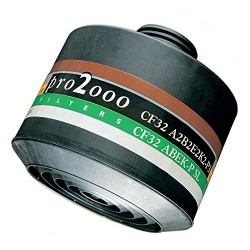 CARTOUCHE FILTRANT 2 GALETTES P3 POUR DEMI-MASQUE M6000 JUPITER