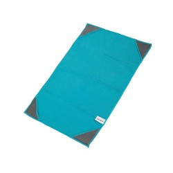 Chiffon microfibre vitre avec 4 poches grattantes