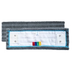 Frange microf. confort fine poches/languettes 40cm (sol synthétique)