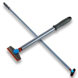 Grattoir sols / vitres sur manche de 30 cm