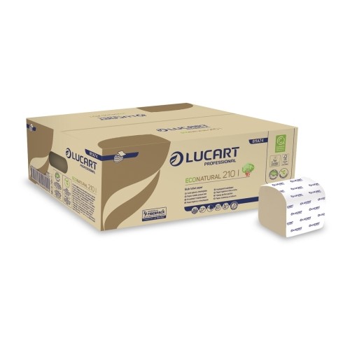 PAPIER HYGIENIQUE PLIE ECONATURAL 210F