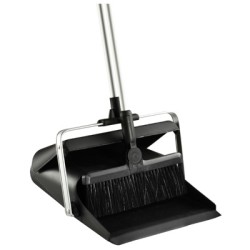 Pelle aéroport basculante + balayette noir PREMIUM