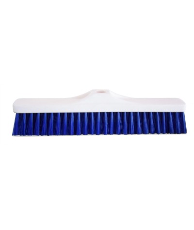 Balai droit 37,5cm doux bleu