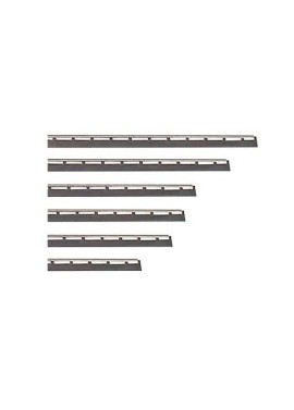 Barrette en inox avec caoutchouc hard