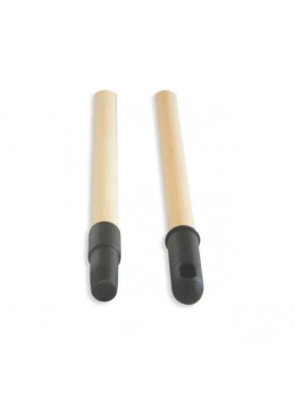 MANCHE BOIS BRUT 1.30M D 24 EMBOUT VIS