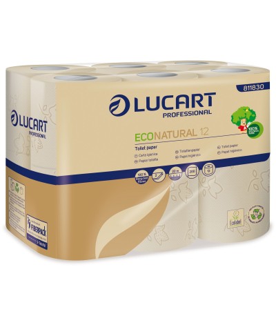 PAPIER HYGIENIQUE MENAGER ECONATURAL (LOT DE 96 ROULEAUX)