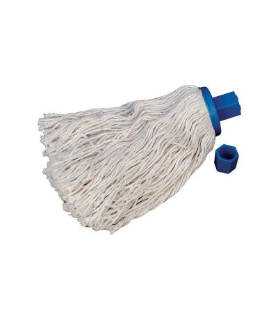 Recharge mop coton fil moyen 220 grs douille hexa + adaptateur vis ty