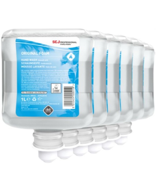 SAVON MOUSSE ORIGINAL FOAM WASH Cartouche 1L (lot de 6)