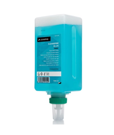 SVEMA SAVON MAINS CLEANSPIRE BLUE (cartouche 1000ml) vendu par 6
