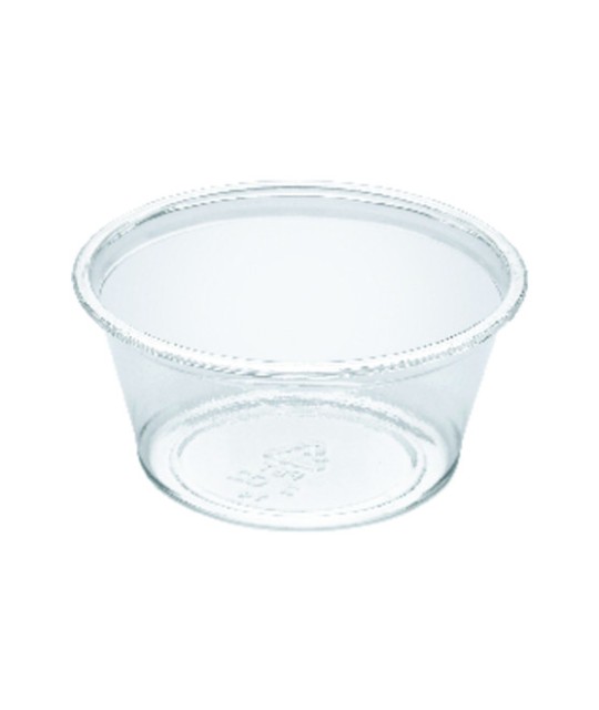 POT A SAUCE RPET TRANSPARENT gencodé