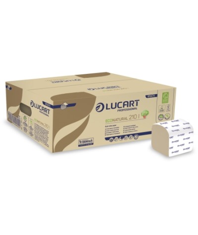 PAPIER HYGIENIQUE PLIE ECONATURAL 210F