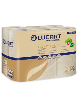PAPIER HYGIENIQUE MENAGER ECONATURAL (LOT DE 96 ROULEAUX)