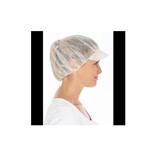 Charlotte visière blanche (carton de 1000)