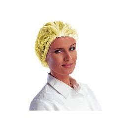 Charlotte PLP non tissé clip ø  jaune (sachet de 100)