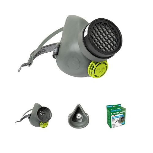 Demi-masque en caoutchouc, pour 1 filtre (l'unité) MO22101