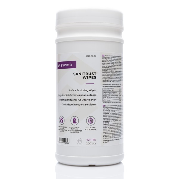 SVEMA SANITRUST WIPES (boite de 200 lingettes)