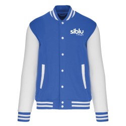 Blouson molleton teddy unisexe