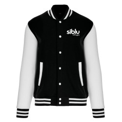 Blouson molleton teddy unisexe