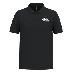Polo piqué homme