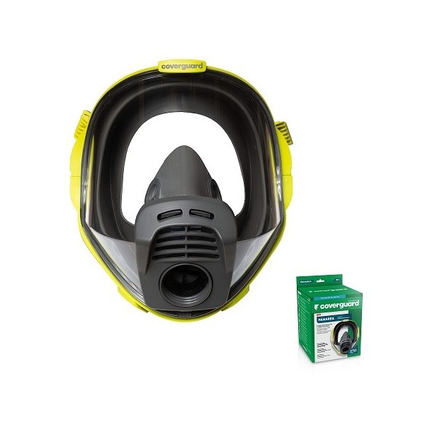 Masque écran panoramique en silicone Panarea (l'unité) BDU MO20401