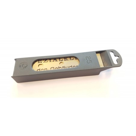 Boîte distributrice de lames de 100 x 0,2 mm pour vitres 20pcs Boîte distributrice de lames de 100 x 0,2 mm pour vitres 20pcs