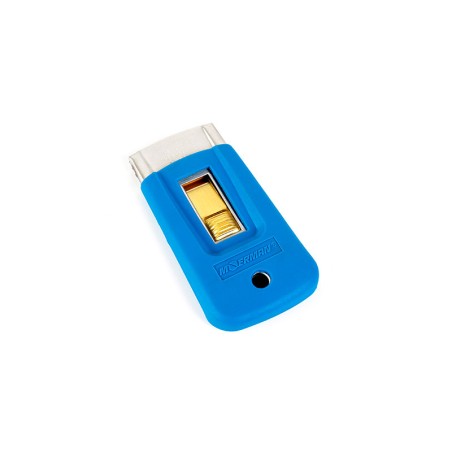Grattoir caoutchouc de poche en 40 mm Grattoir caoutchouc de poche en 40 mm