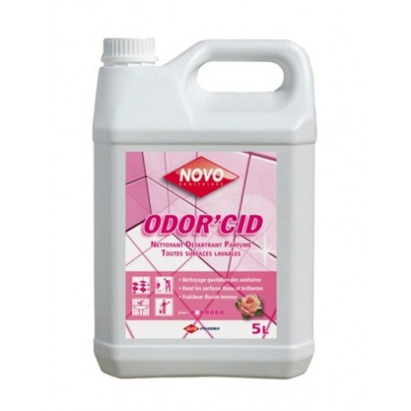 NETTOYANT DETARTRANT FRAICHEUR FLORALE NOVO ODOR CID 750ML NETTOYANT DETARTRANT FRAICHEUR FLORALE NOVO ODOR CID 750ML