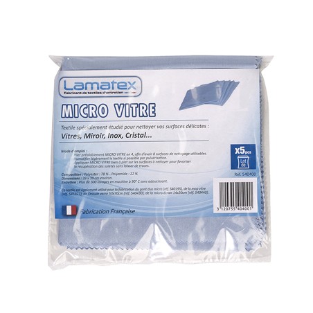 Lavettes Microfibres MICRO VITRE Lavettes Microfibres MICRO VITRE