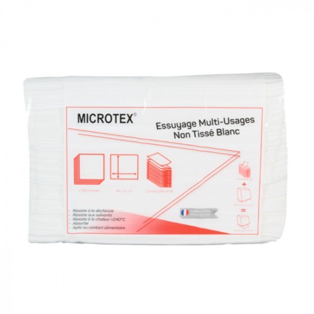 Torchon non-tissé spécial chaleur multi-usages NT SPUNLACE blanc Torchon non-tissé spécial chaleur multi-usages NT SPUNLACE blanc