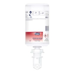 520800 Tork savon mousse antimicrobial cartouche de 1L (carton de 6)