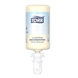 424501 Tork savon mains liquide parfumé cartouche de 1L (carton de 6)