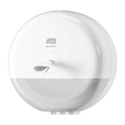 DITRIBUTEUR PAPIER TOILETTE DEVIDAGE CENTRAL SMART ONE TORK T9 BLANC