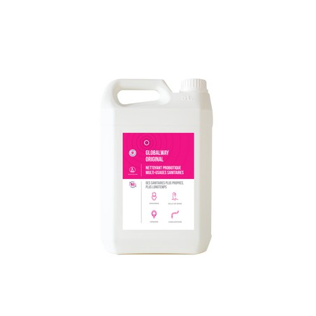 Globayway Plus Original traitement des sanitaires probiotiques 5L Globayway Plus Original traitement des sanitaires probiotiques 5L
