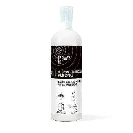 Carway HC dégraissant hydrocarbures probiotiques 1L Carway HC dégraissant hydrocarbures probiotiques 1L