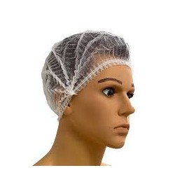 Charlotte PLP non tissé clip ø 48 blanche (sachet de 100)